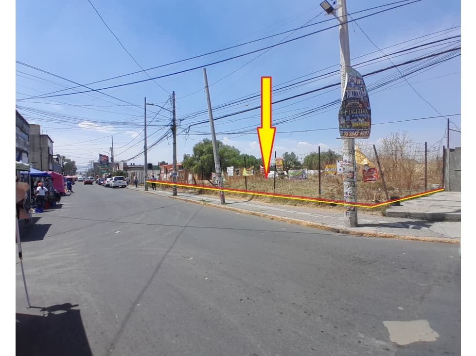 VENTA DE TERRENO EN IXTAPALUCA COMERCIAL EN UNIDAD HEROES IXTAPALUCA - 1