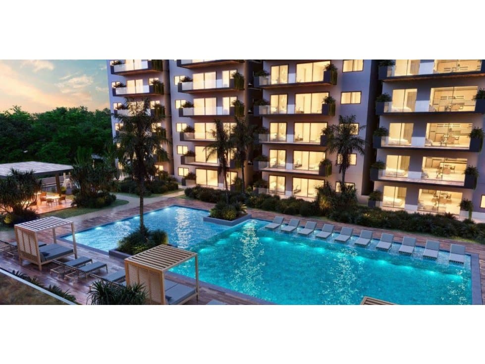 SE VENDE DEPARTAMENTOS EN AREKA TOWERS, CANCUN MÉXICO VE02-0103MEX-CO - 1
