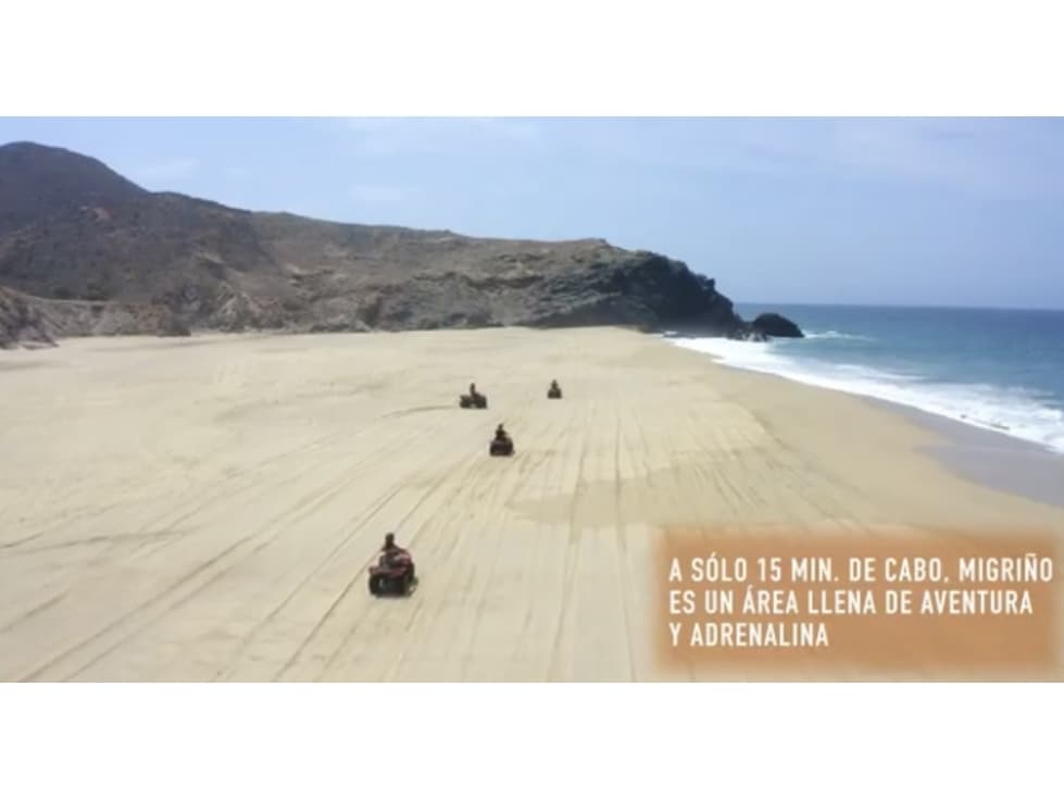 TERRENO EN VENTA LOS CABOS SAN LUCAS PLAYA MIGRIÑO - 1