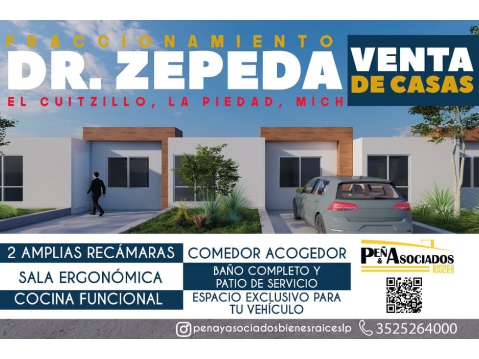 Venta de Casas Fraccionamiento Dr. Zepeda La Piedad Michoacán - 1