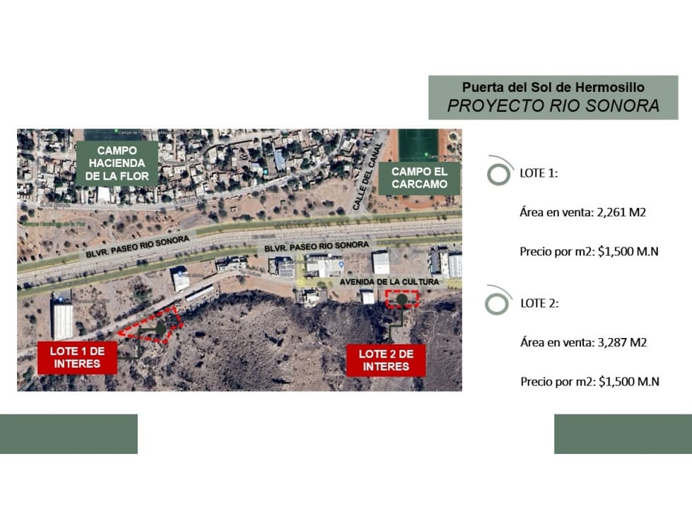 SE VENDE O RENTA TERRENO EN AV DE LA CULTURA - 1
