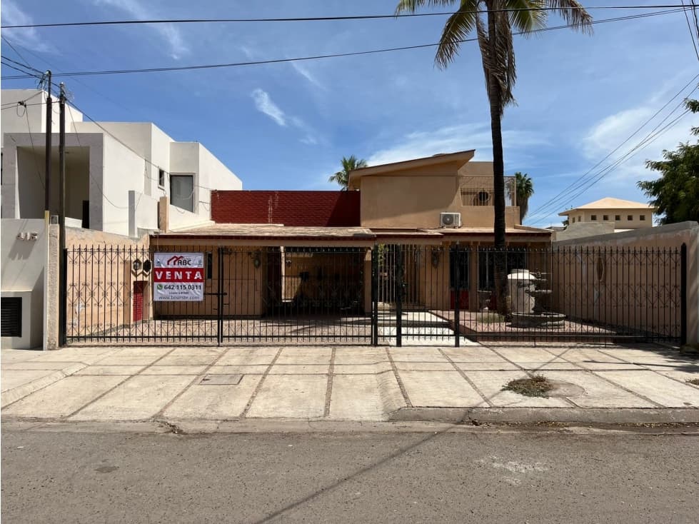 SE VENDE CASA EN LA COLONIA REFORMA EN NAVOJOA - 1