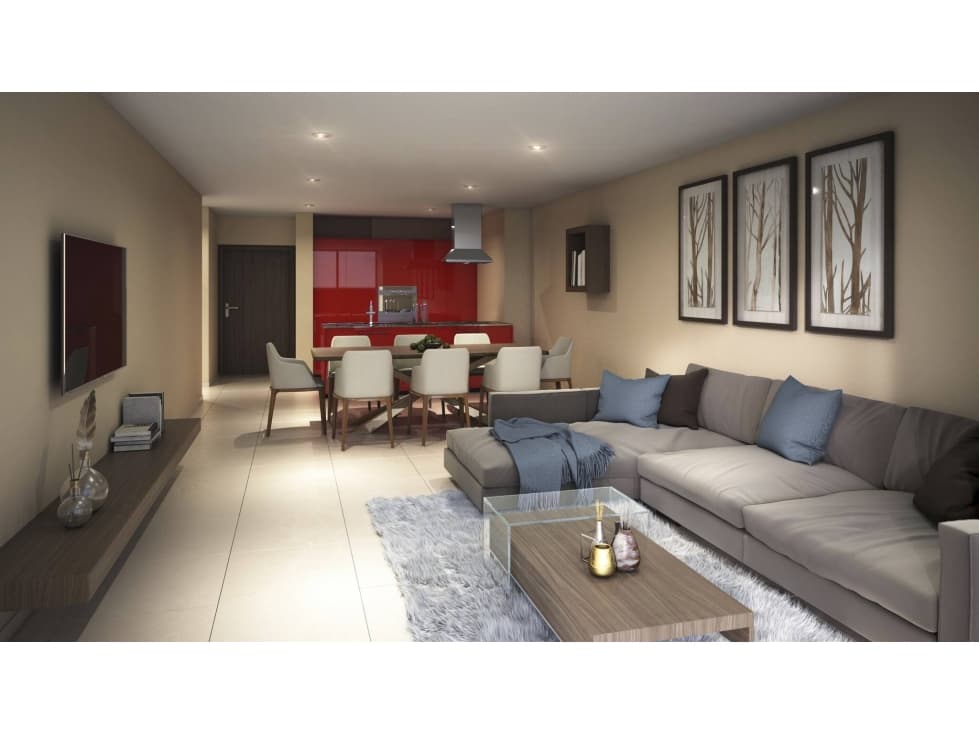 Departamento en Venta, en Temozón Norte, Mérida - 1