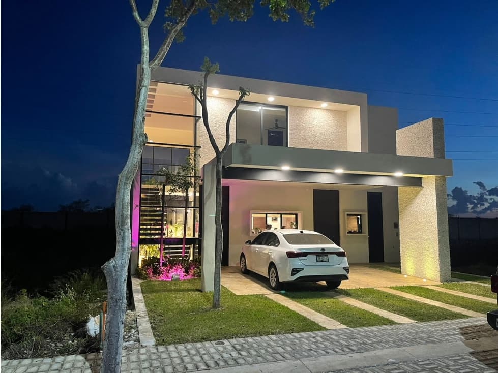 PREVENTA CASA EN PRIVADA TARVOS SOLUNA MERIDA YUCATAN - 1