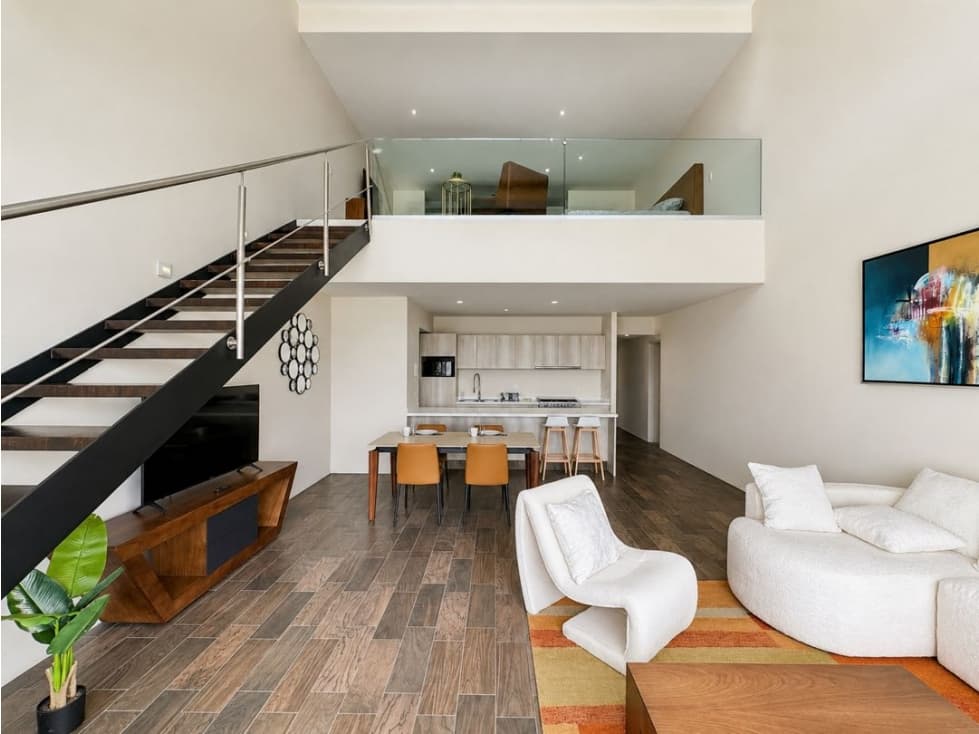 Loft de Lujo Amueblado en Renta en Metepec - 1