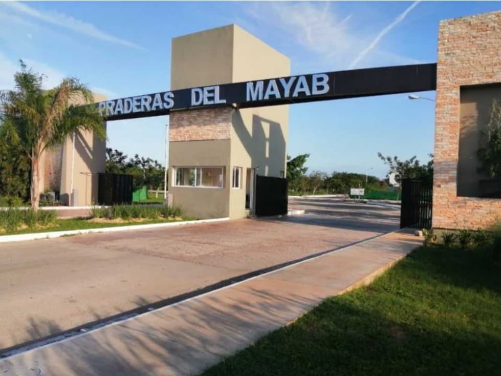 TERRENO EN VENTA EN PRADERAS DEL MAYAB CONKAL - 1