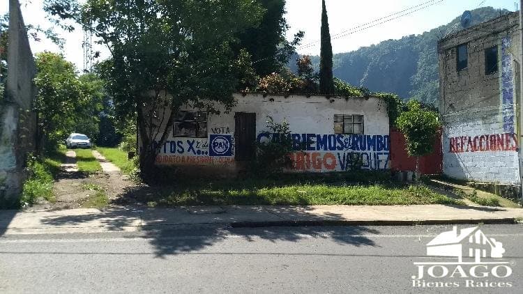 Vende Terreno con Casa Carr. Xalatlaco-Chalma, Chalmita - 1