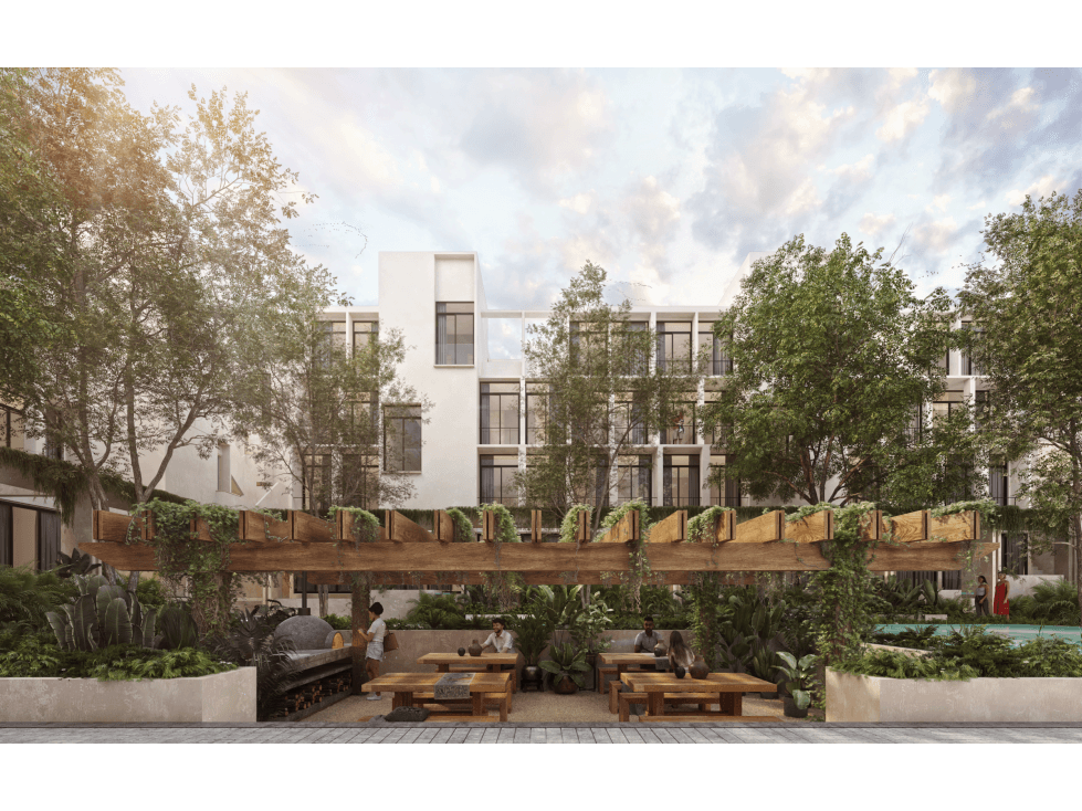 Temozon Norte Acogedores Departamentos En Venta En Green Urban Jungle - 1