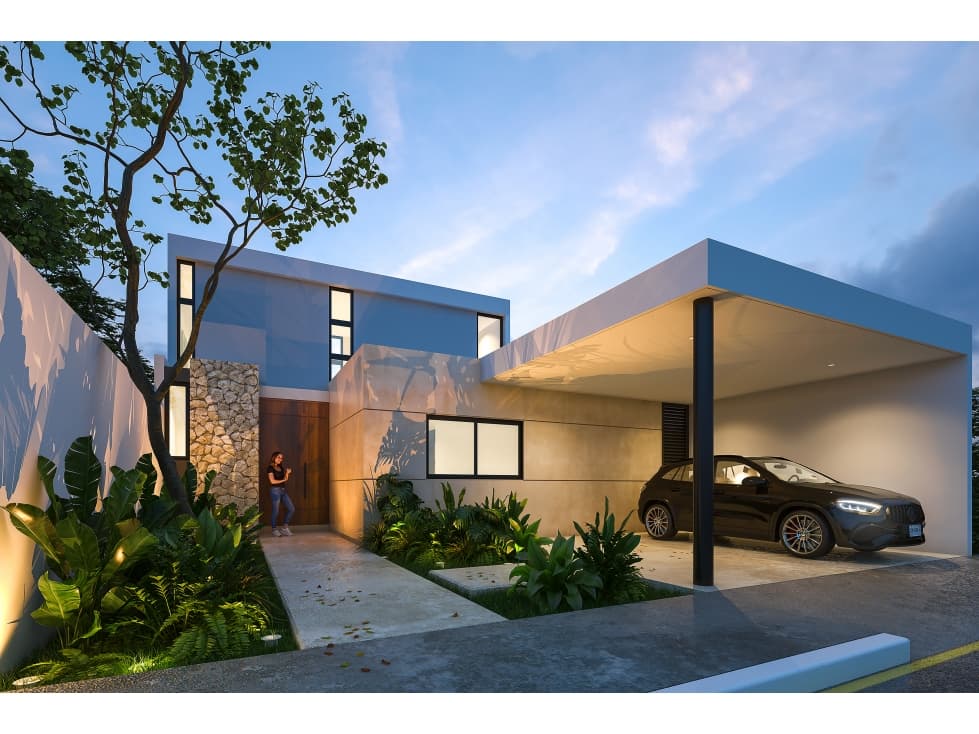Conkal Casa Residencial Ubicada En privada Mediterrania En Venta - 1