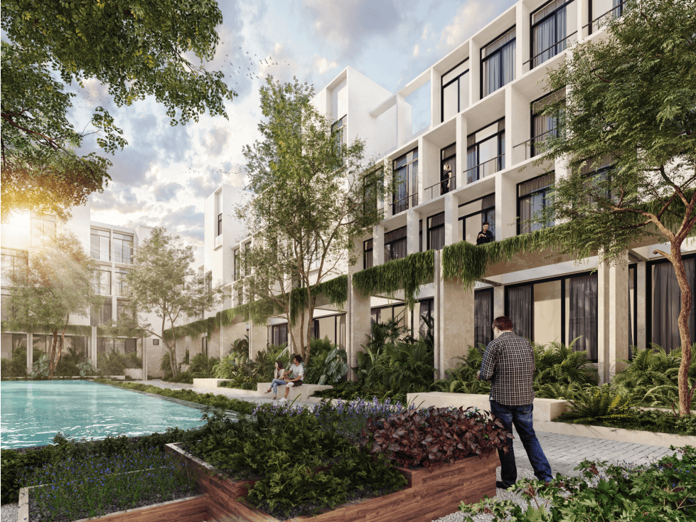 Temozon Norte Exclusivos Departamentos En Venta En Green Urban Jungle - 1