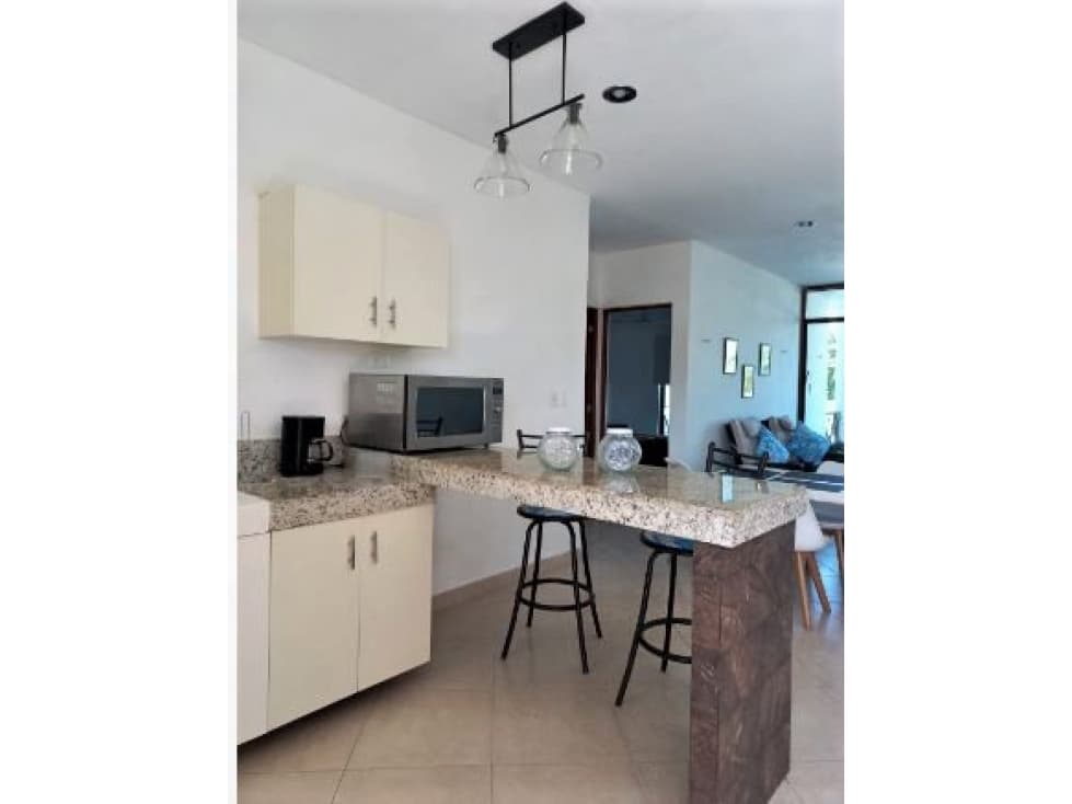 DEPARTAMENTO EN RENTA EN CHICXULUB PUERTO - 1