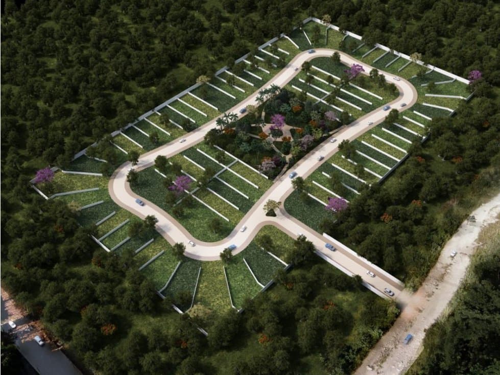 Venta Lotes Residenciales Privada Xcuyún - 1