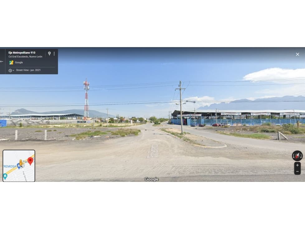VENTA DE TERRENO EN ESQUINA LIBRAMIENTO NORESTE KM #19 2600 M 2 MAO - 1