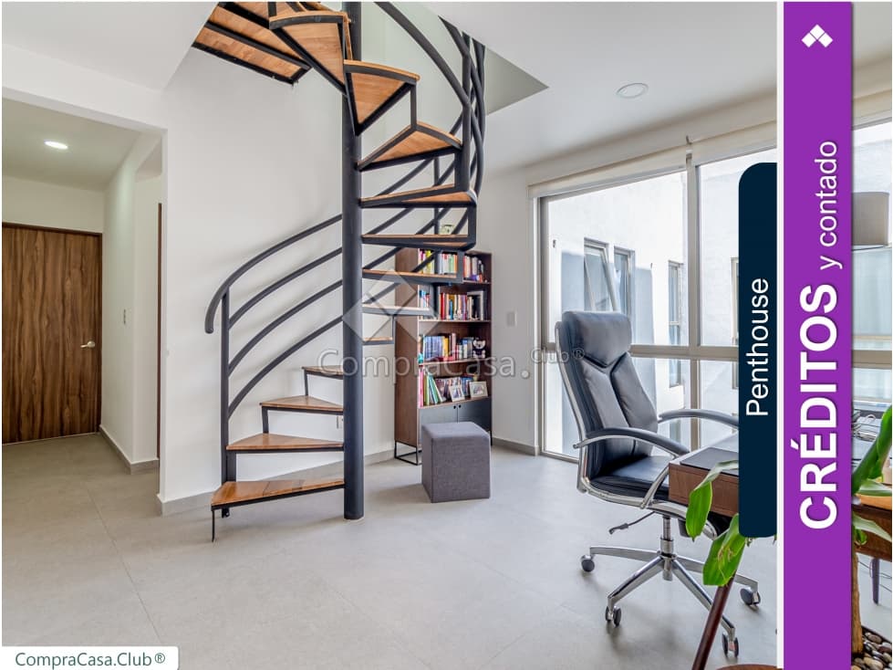 Casas grandes 130, Narvarte Ote, BJ | PH 2 hab 2E - 1