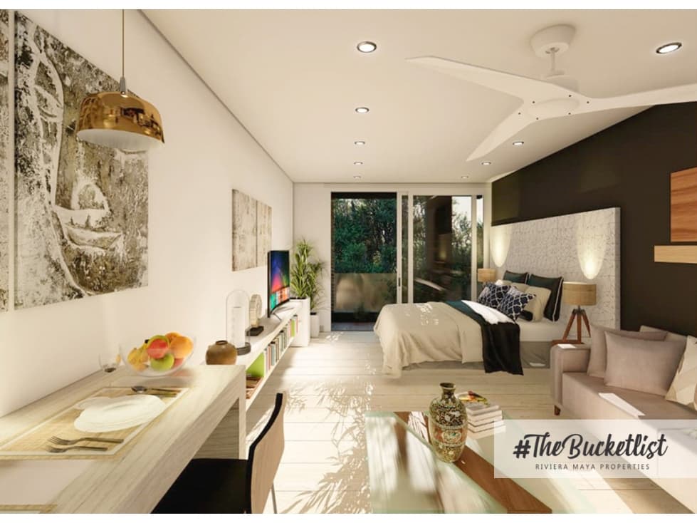 Penthouse 1 Recamara a pasos de la 5ta Avenida - 1