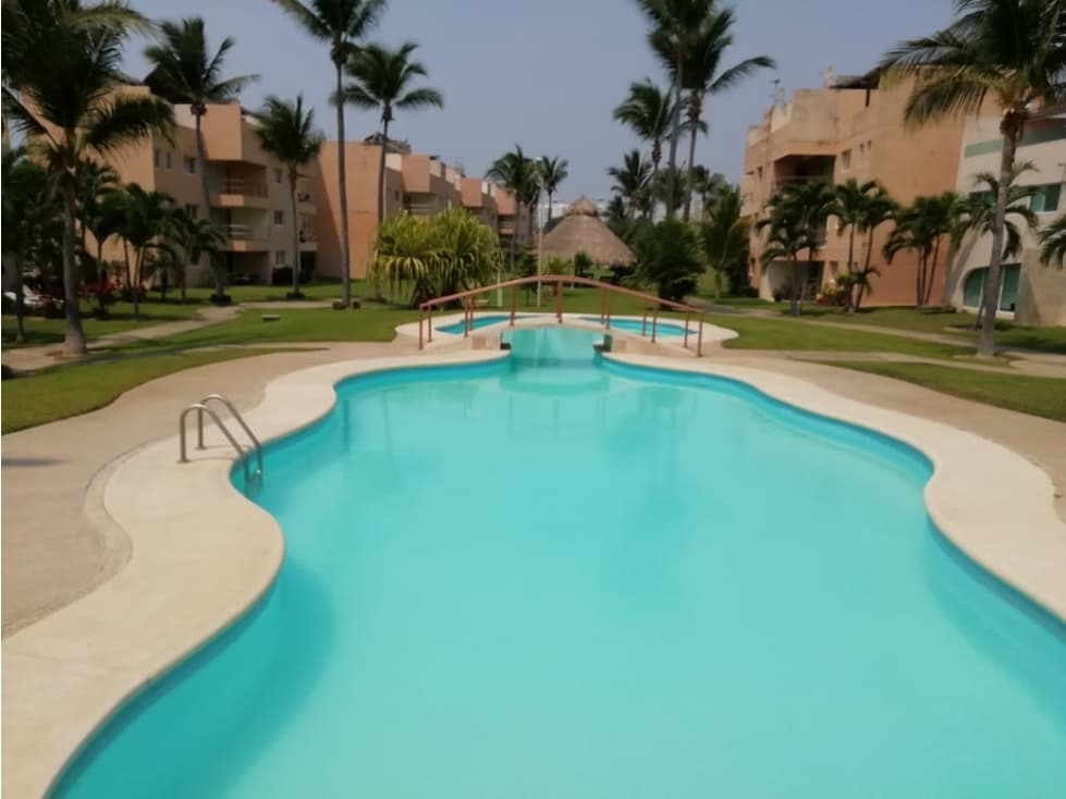 DEPARTAMENTO EN RENTA VACACIONAL EN BANUS ACAPULCO $  3,500 PESOS - 1