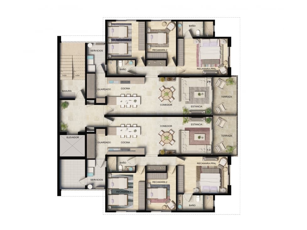 Cañadas del Lago, PREVENTA - Penthouse con roof garden y vigilancia - 1