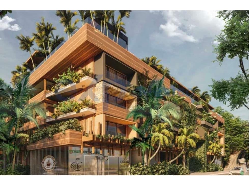 Penthouse de 2 recamaras a la venta en Tulum a 5 - 1