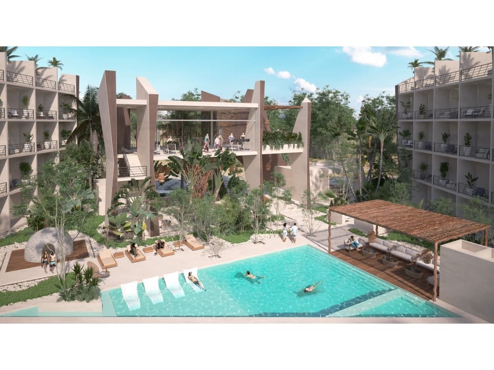 Estudio Penthouse con terraza y jacuzzi en Tulum. - 1