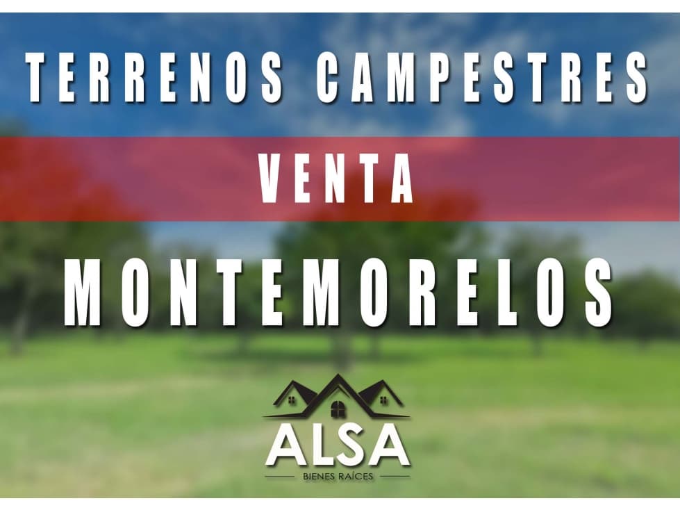Venta de terrenos campestres en Montemorelos. - 1