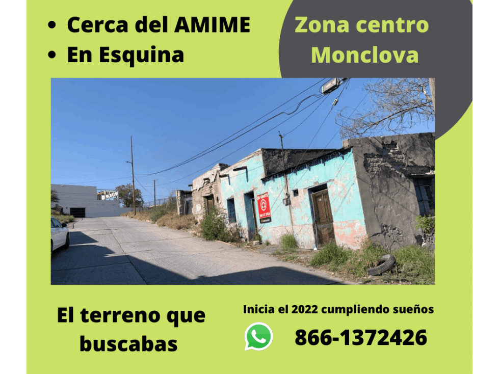 Terreno en Venta Zona Centro - 1