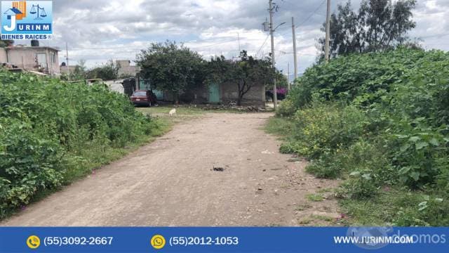 SE VENDE TERRENO EN TLAPACOYA IXTAPALUCA - 1
