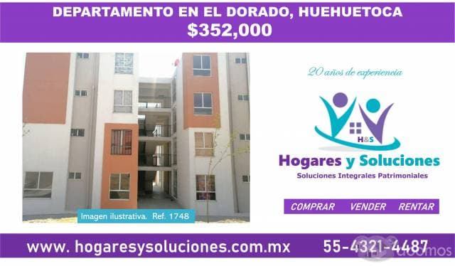 OFERTAAA!!! DEPARTAMENTO EN EL DORADO HUEHUETOCA - 1