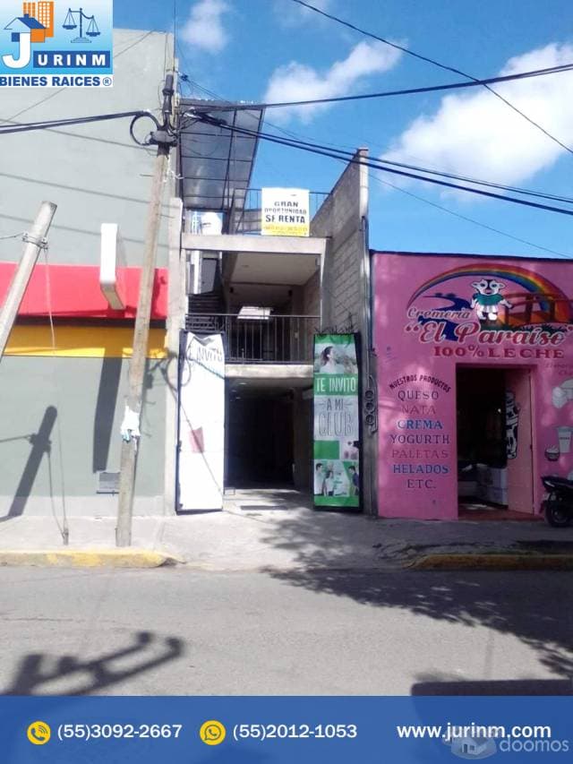 SE RENTA LOCAL DE TRES NIVELES CHALCO - 1