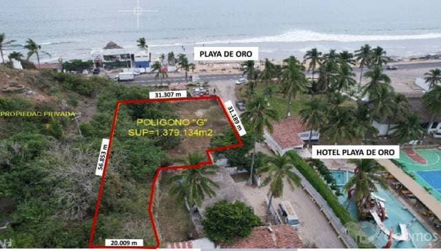 Terreno En Venta En Manzanillo (Playa De Oro), Manzanillo, Colima - 1