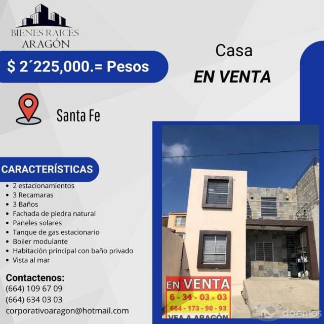 VENDEMOS PRECIOSA CASA EN STA FE REMODELADA LUJOSOS Y FINOS TERMINADOS VEALA OPORTUNIDAD UNICA APROVECHELA - 1