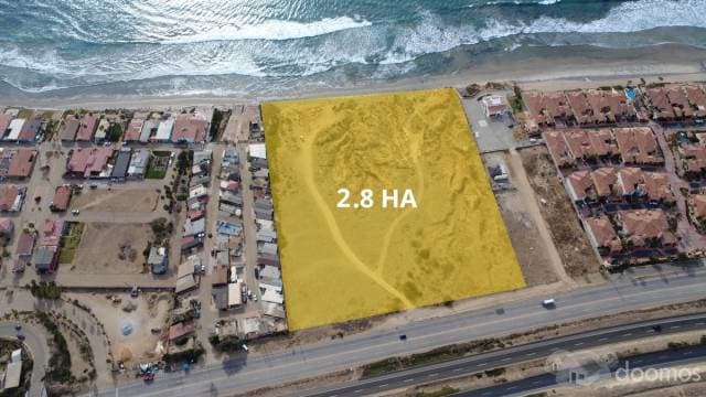 Venta de Terreno ubicado en Primo Tapia, Rosarito, 2.8HA. - 1