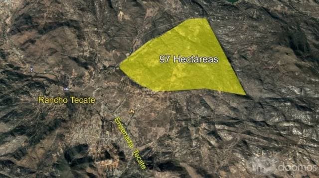 Rancho Santa Lucía con Terreno de 970,000m2 en Venta, Tecate. - 1