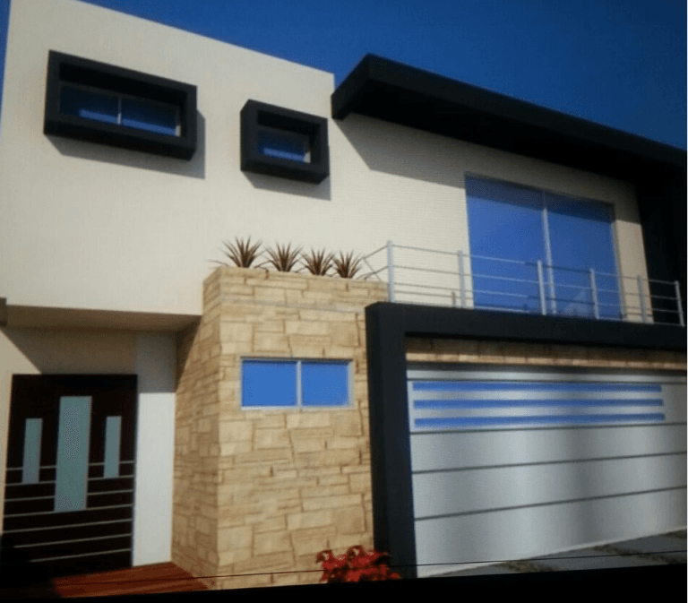 Moderna residencia excelentes acabados - 1