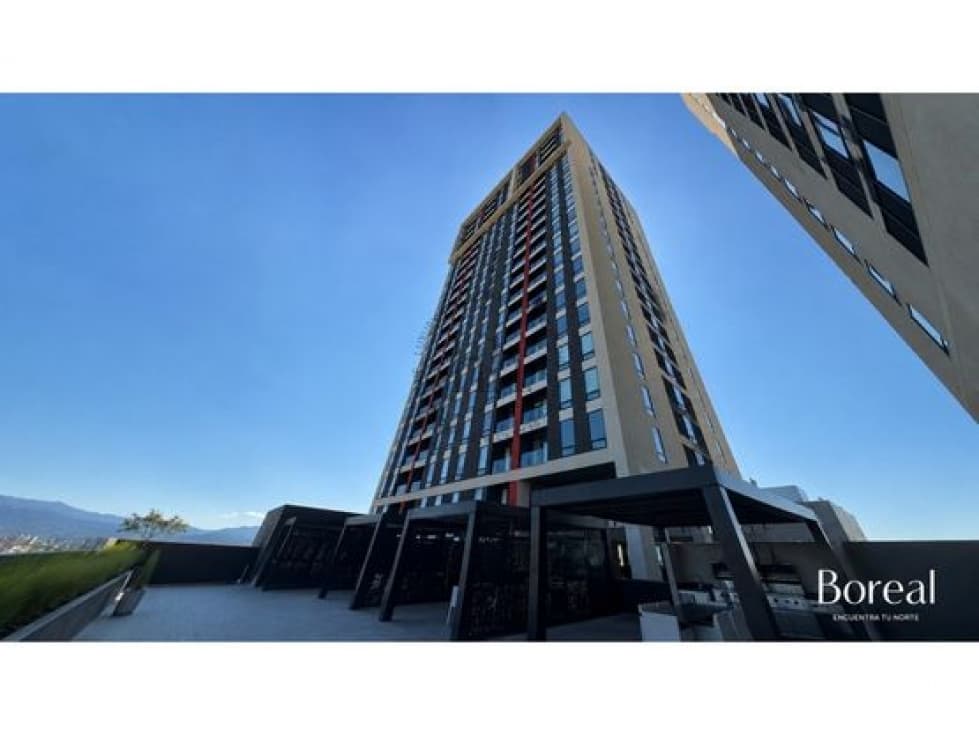 Departamento en renta Torre Boreal Amueblado zona San Pedro Mty. N.L. - 1