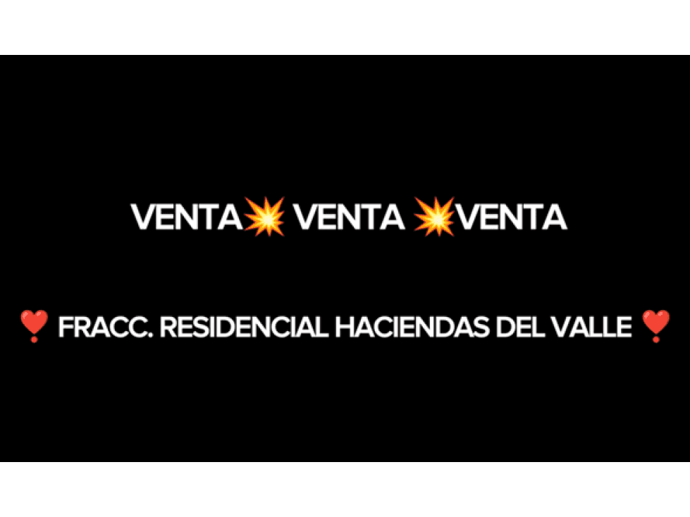RESIDENCIAL HACIENDAS DEL VALLE ... VENTA - VENTA - VENTA !!! - 1