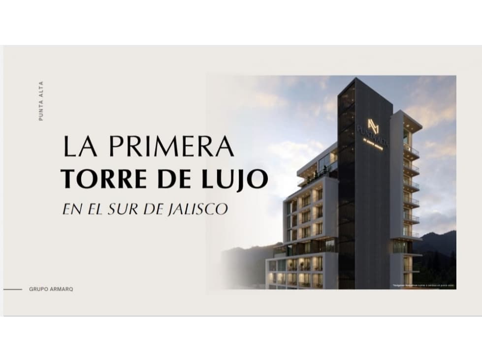 Punta Alta Apartamento tipo B, nivel 7 - 1