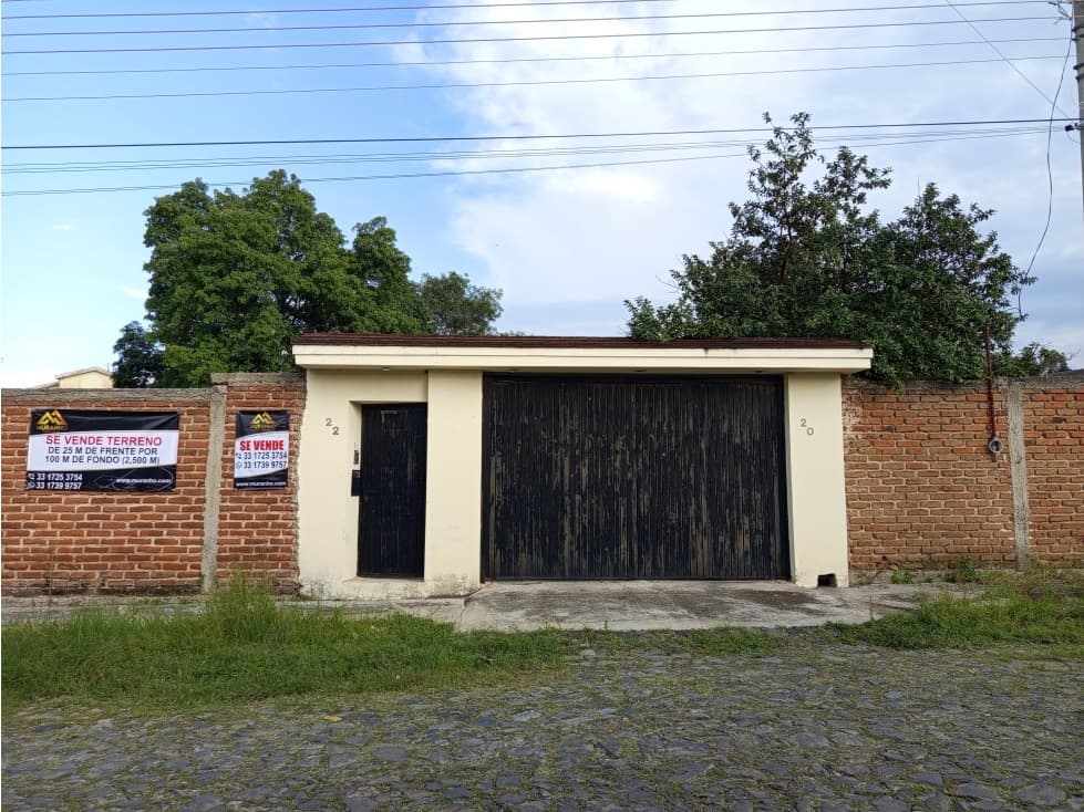 SE VENDE CASA DE CAMPO CON TERRENO EN COPALITA ZAPOPAN JALISCO. - 1