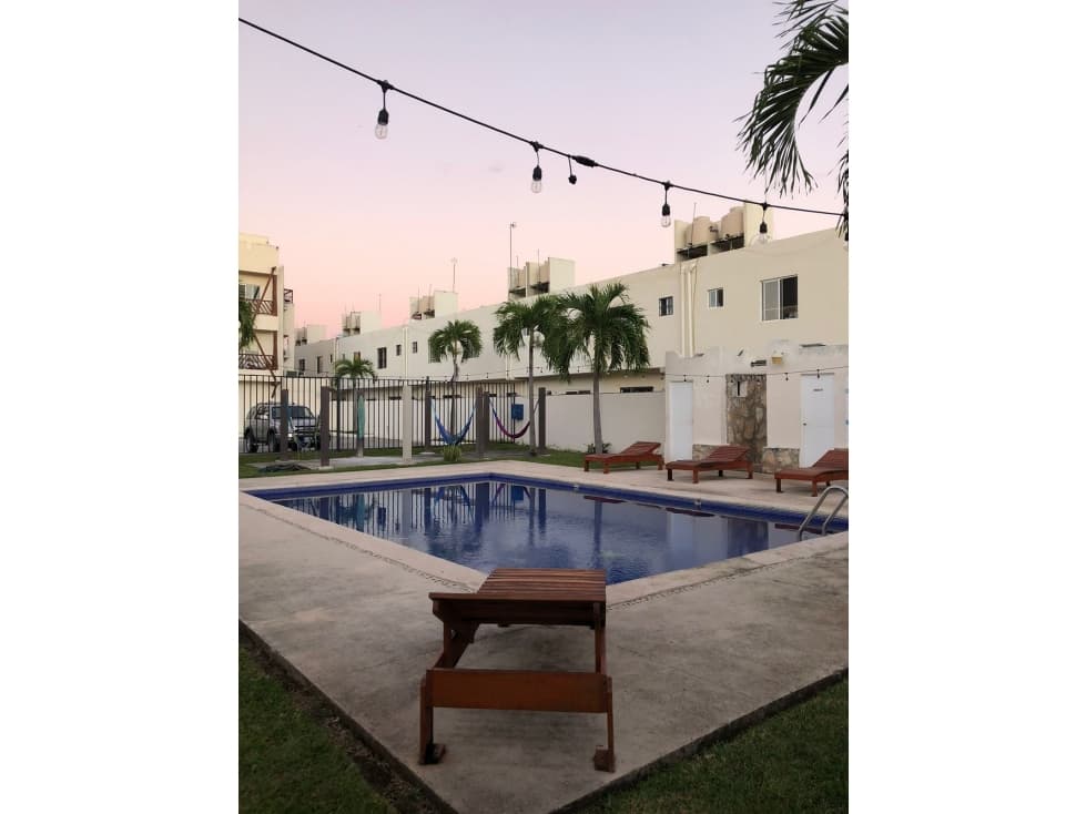Departamento en venta real bilbao playa del carmen - 1