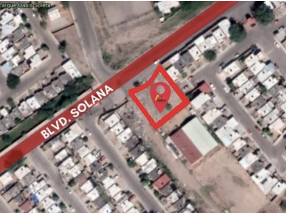 Terreno comercial 912 m2 Fracc Oasis Blvd Solana en Hermosillo - 1
