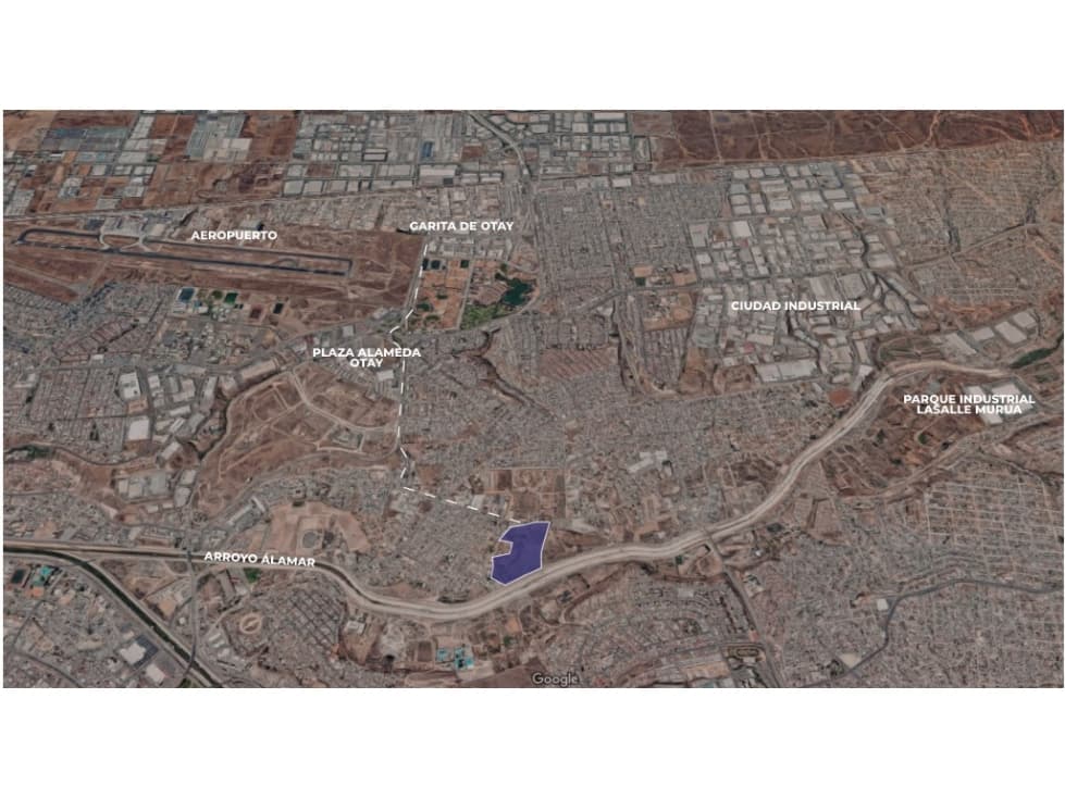 TERRENO EN RENTA USD$1.50X M2 COLONIA MURUA PONIENTE TIJUANA - 1