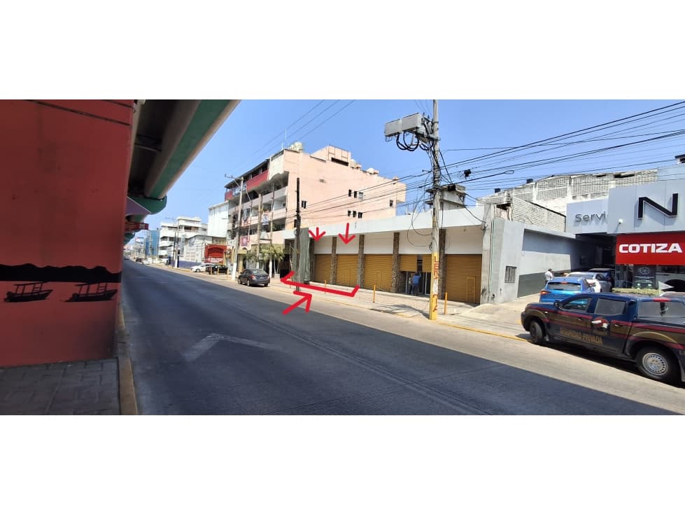 RENTA LOCAL AV CUAUHTEMOC LAS ANCLAS ACAPULCO EXCELENTE UBICACION - 1