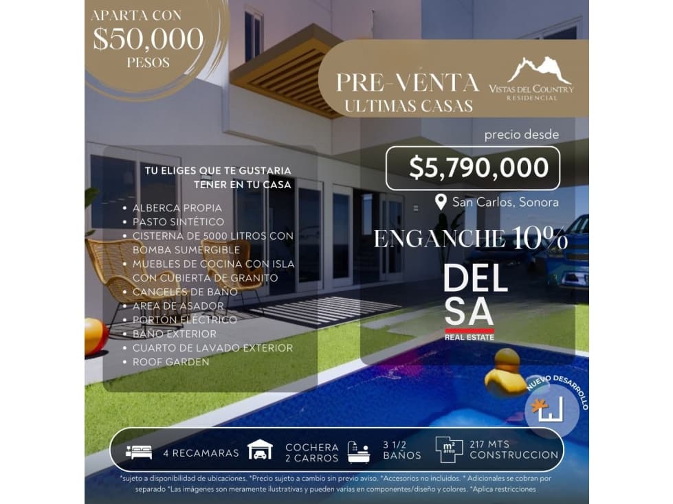 CASA EN VENTA | VISTAS DEL COUNTRY RESIDENCIAL - 1