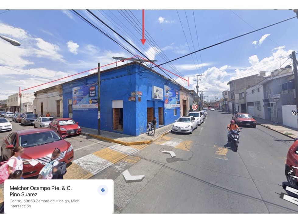 TERRENO COMERCIAL EN EL CENTRO DE ZAMORA PINOSUAREZ ESQ OCAMPO - 1