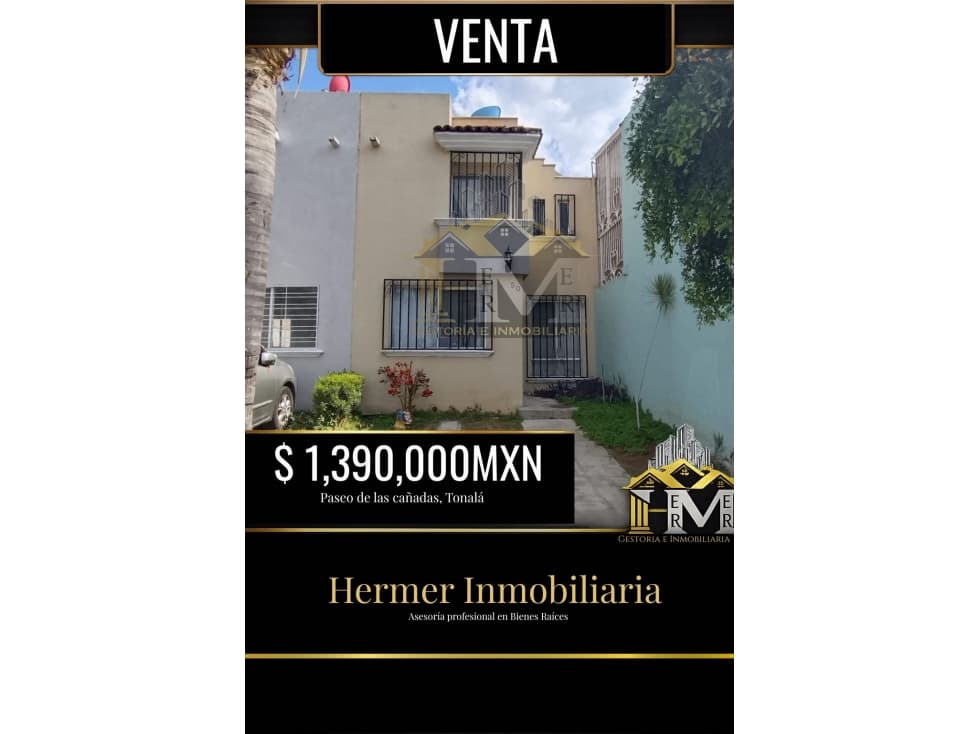 Casa en paseo de las cañadas Tonalá - 1