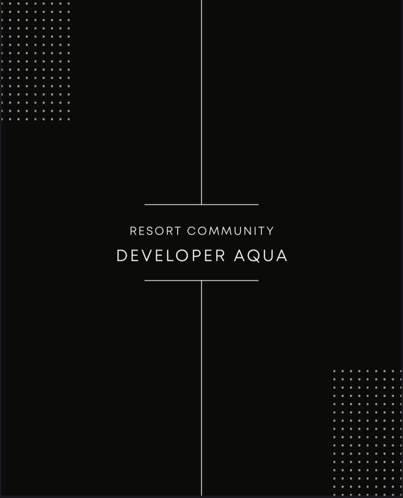 Terreno en Developer Aqua - 1