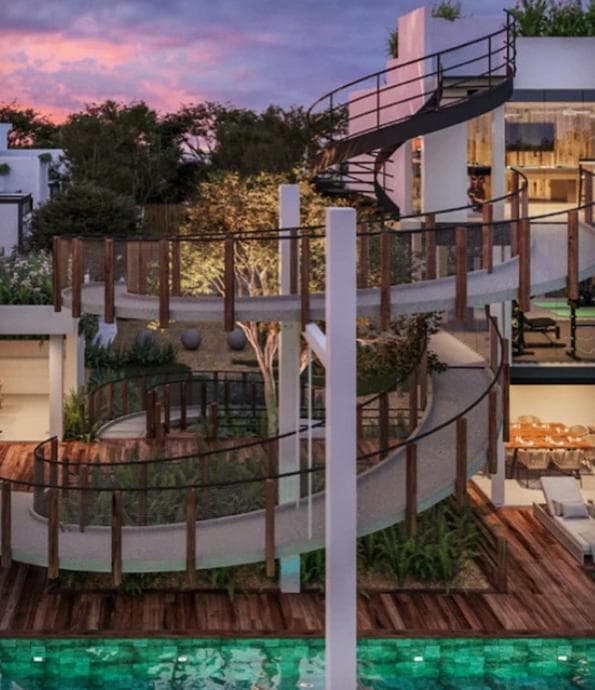 TOWN HOUSE EN RENTA Y VENTA DE 3 RECAMARAS EN TULUM LB 06 - 1