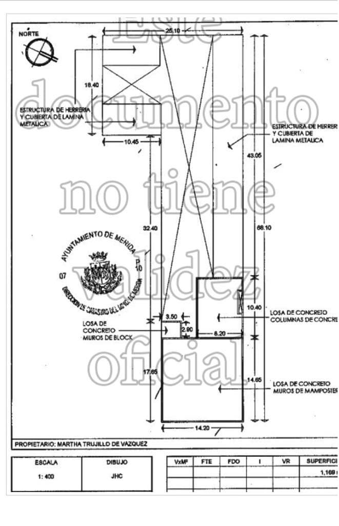 TERRENO EN VENTA MERIDA, CENTRO SANTIAGO ESTACIONAMIENTO (AVT-1041) - 1