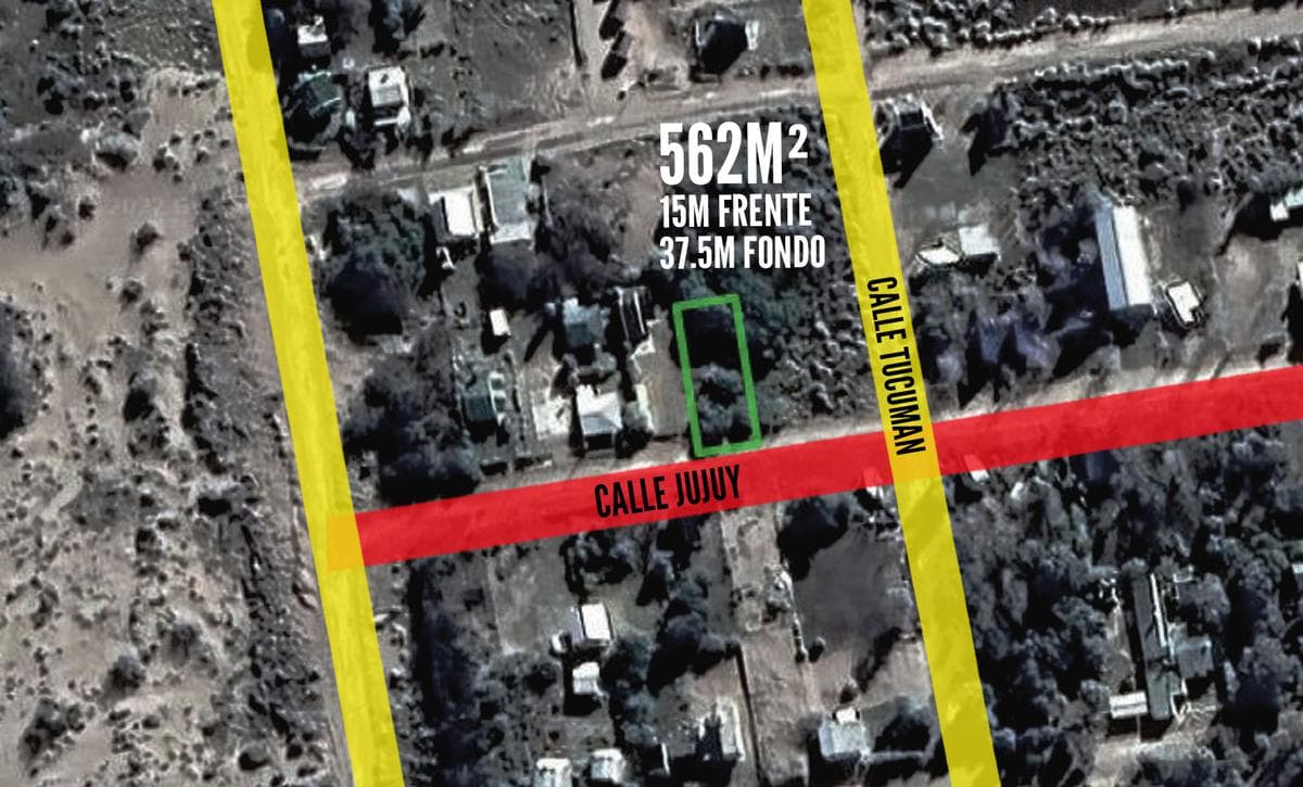 Terreno en venta - 562mts2 - Coronel Dorrego - 1