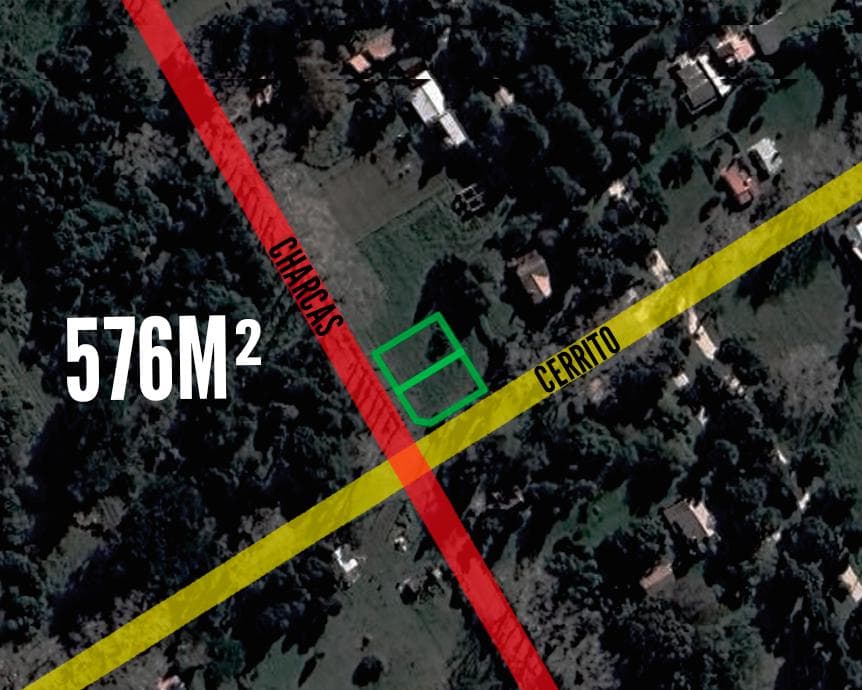 Terreno en venta - 576Mts2 - Miramar - 1