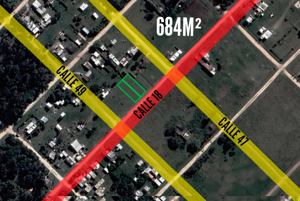 Terrenos en venta - 684Mts2 - Miramar - 1